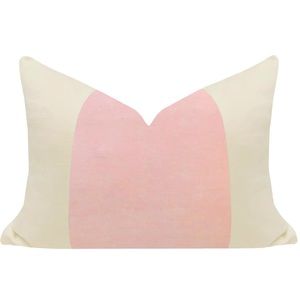 Laura Park pink velvet lumbar pillows. Set of 2. Sold out Online